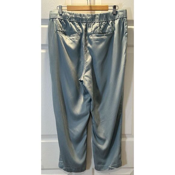Croft & Barrow Women's Blue Pull On Relaxed Fit Pants L - Picture 2 of 6